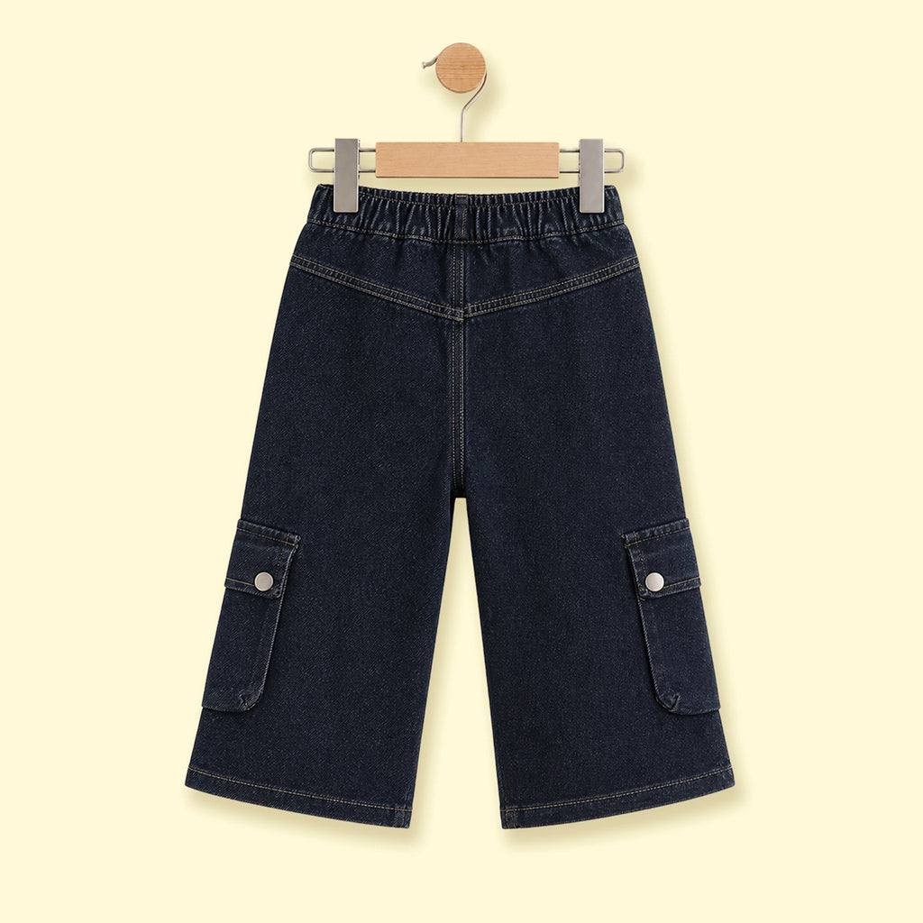 Boys Blue Denim Cargo Shorts Cargo Shorts
