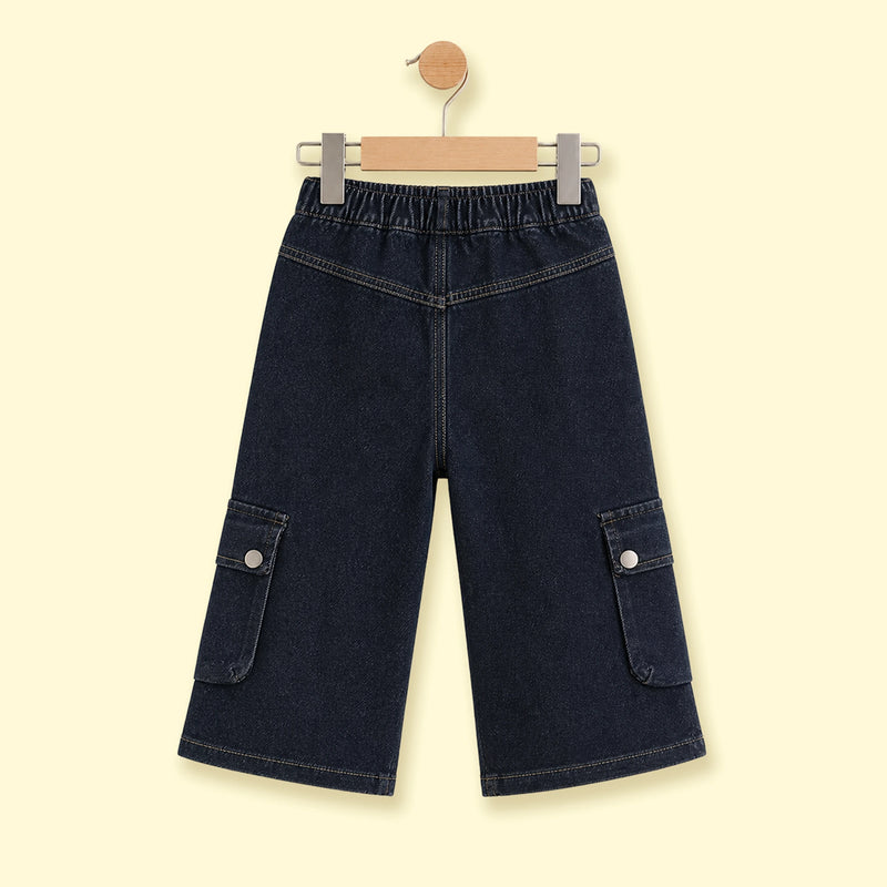 Boys Blue Denim Cargo Shorts Cargo Shorts
