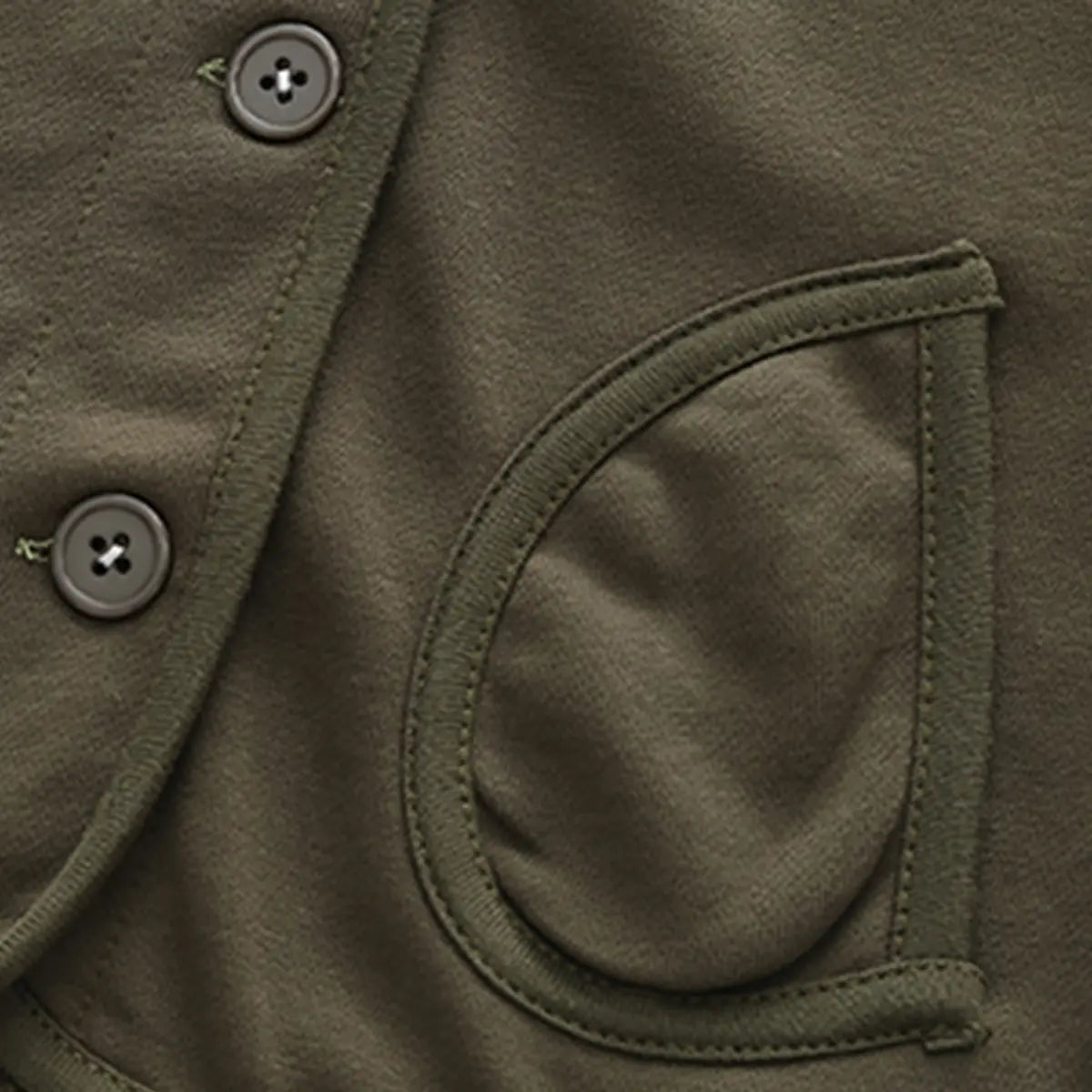 Boys Olive Green Cardigan With Shirt & Dark Brown Jogger Sets Sets