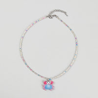 Pack Of 2 Girls Multicolour Sea Life Motif Beaded Necklace Sets Necklace and Chains