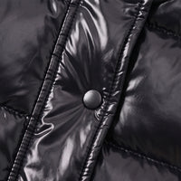 Boys Black Sleeveless Hooded Puffer Jacket Coats & Jackets