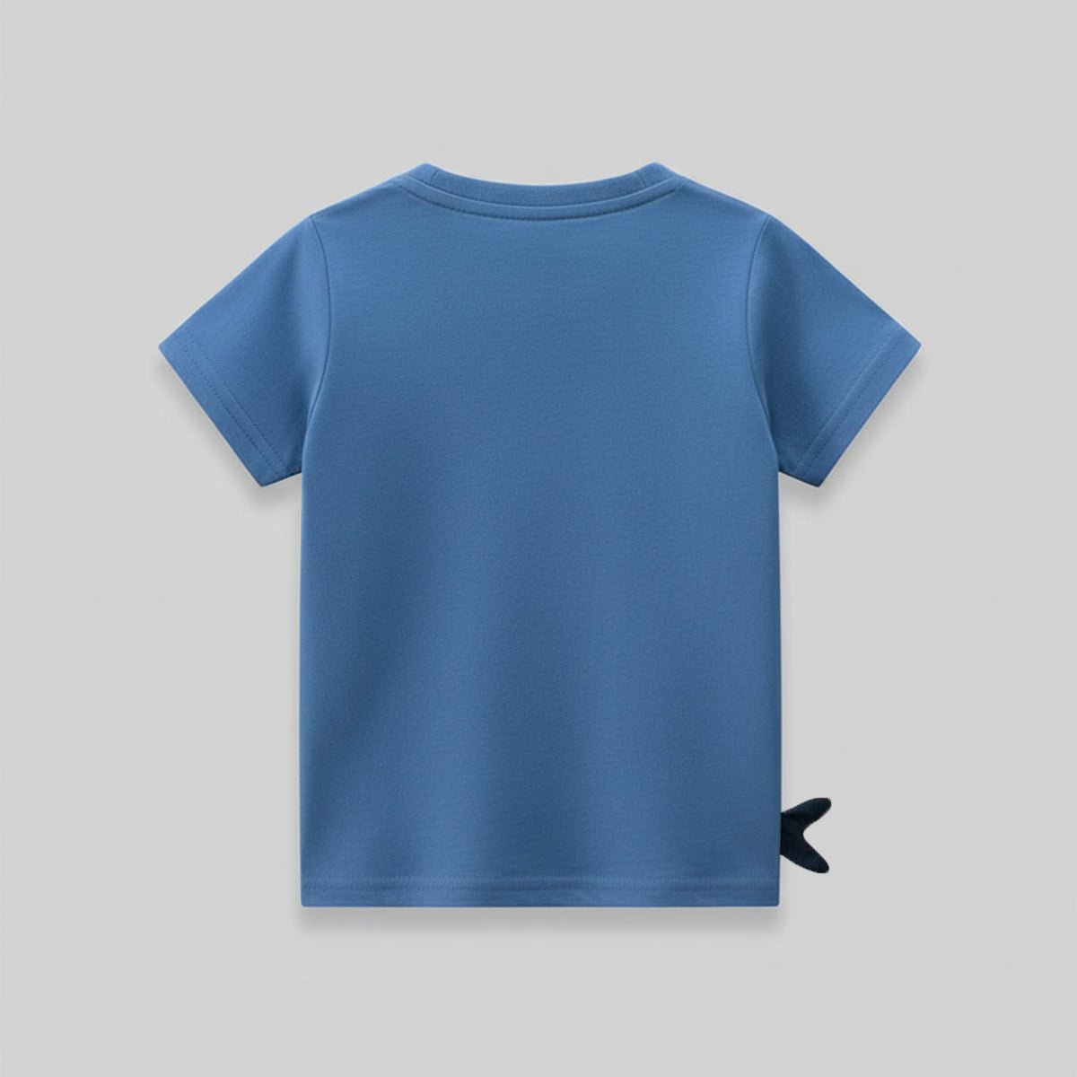 Boys Blue Shark Printed Short Sleeves T-Shirt Tshirts
