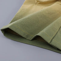 Boys Khaki Short Sleeve Shirt With Printed T-shirts And Elasticated Shorts Sets 3 pc. Sets