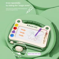 Kids Green Magnetic Erasable Drawing Board Trending Accessories