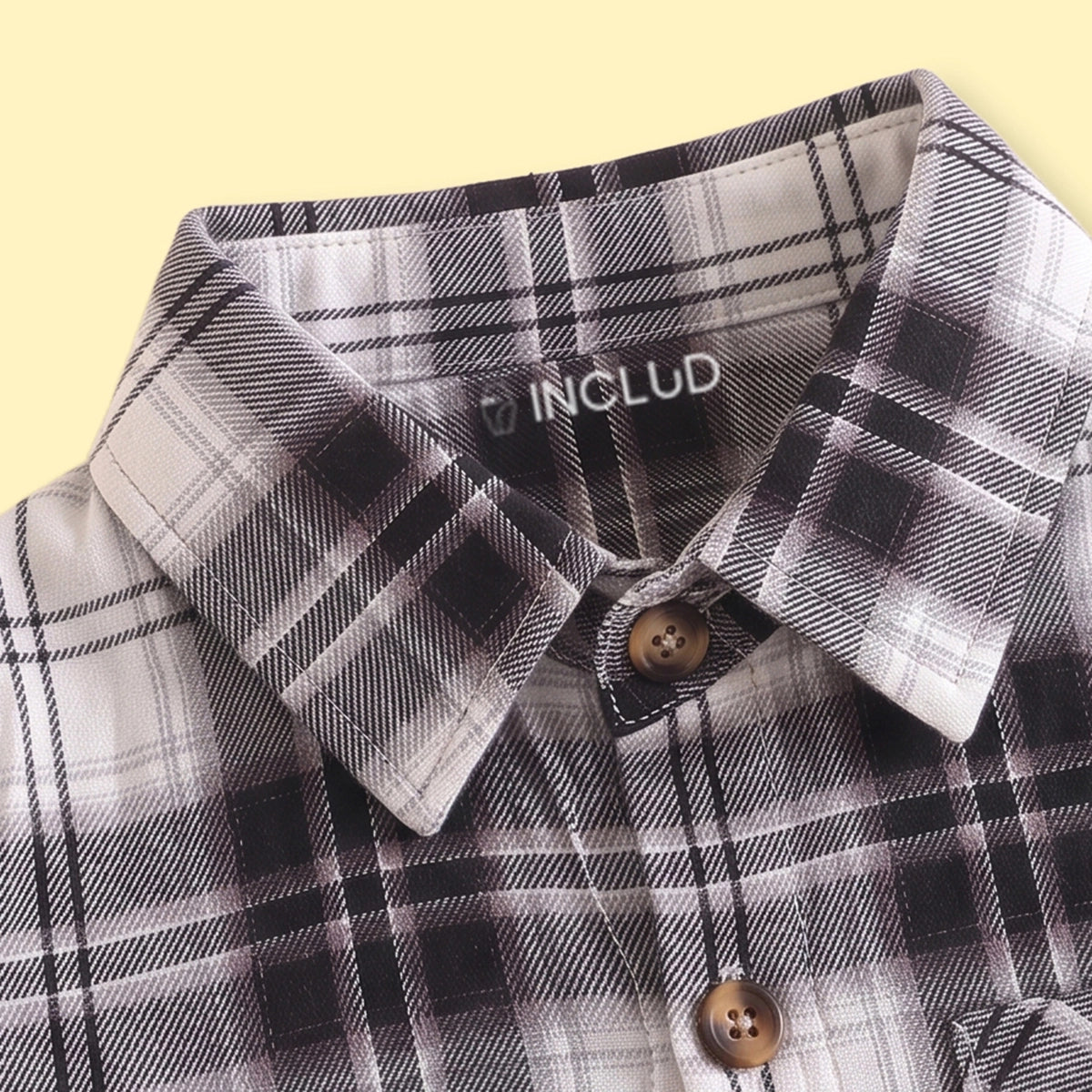 Boys Black Checked Long Sleeve Shirt Shirts