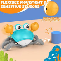 Baby Musical Crawling Crab Toy Trending Accessories
