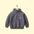 Boys Dark Grey Embroidered Long Sleeve Sweatshirt Sweatshirts & Hoodies Dark Grey 1-2 Y