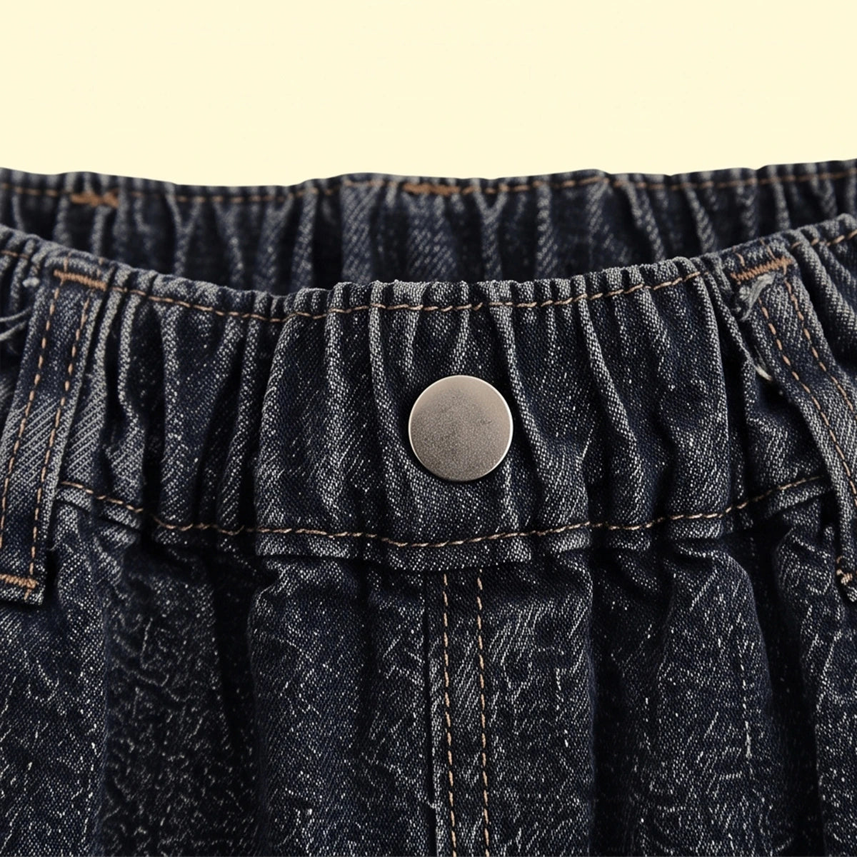 Boys Dark Grey Denim Cargo Shorts Cargo Shorts