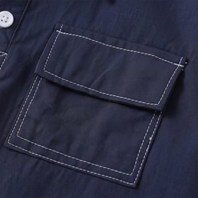 Boys Navy Blue Long Sleeve Shirts Shirts