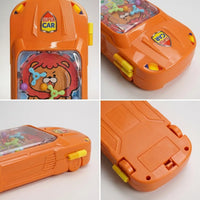 Pinball Game Orange Color Lion Pencil Box for Boys & Girls Trending Accessories