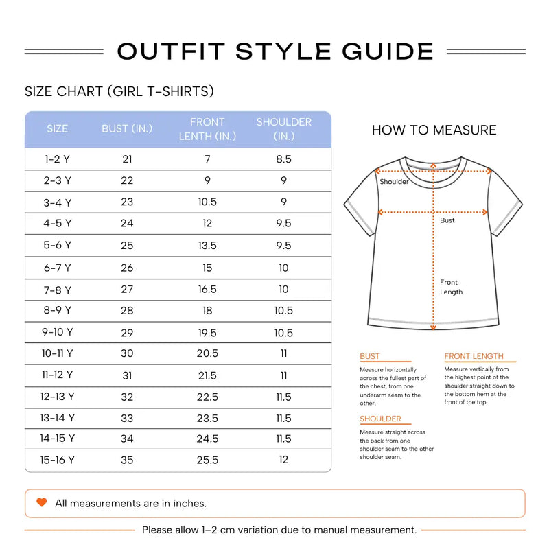 Girls Lavender Fruit Print Short Sleeve T-Shirt Tshirts