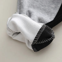 Boys Grey Alphanumeric Printed Polo Sweatshirt With jogger Co-ord Sets Sets