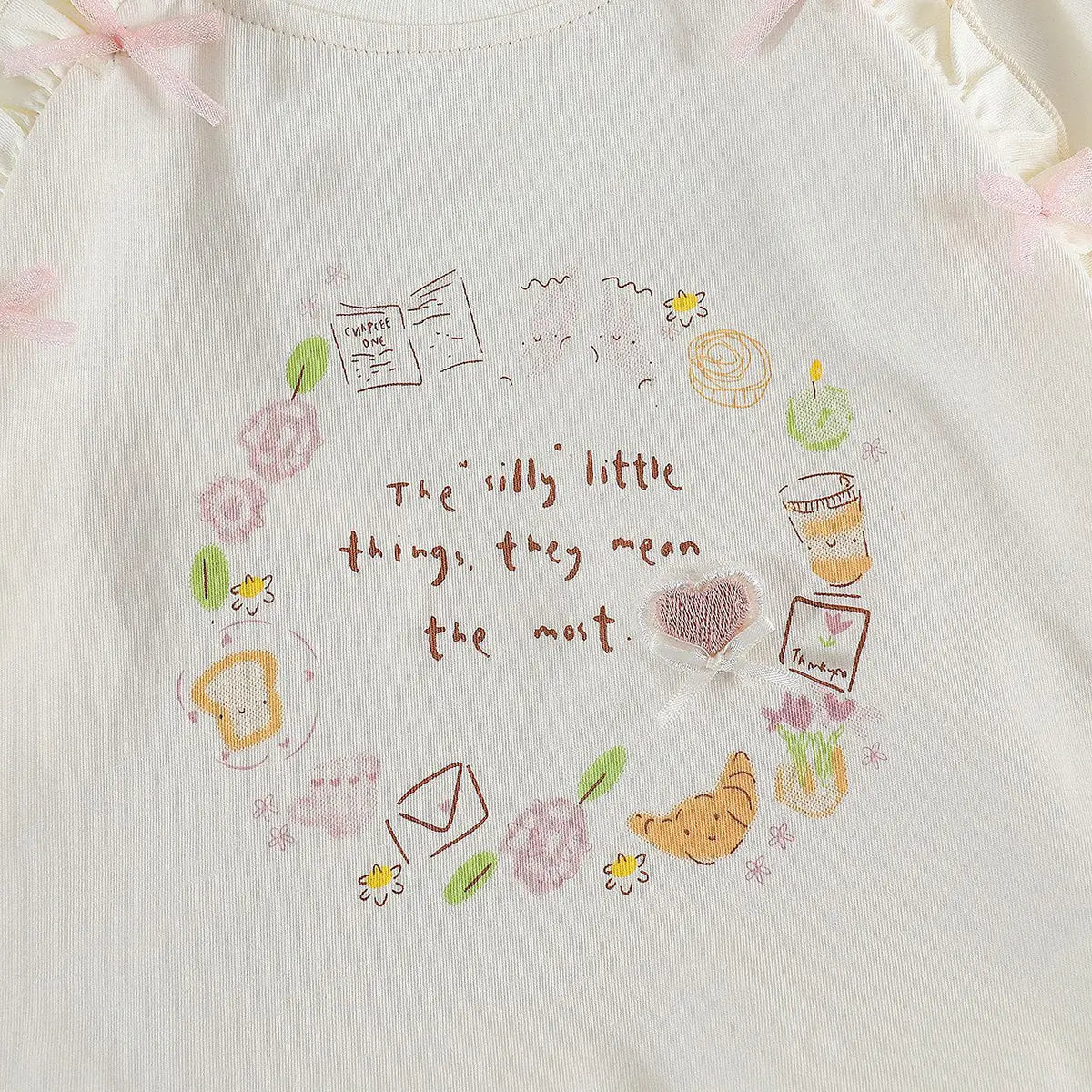 Girls Printed Raglan Sleeve Top with Lavender Shorts Sets 2 pc. Sets