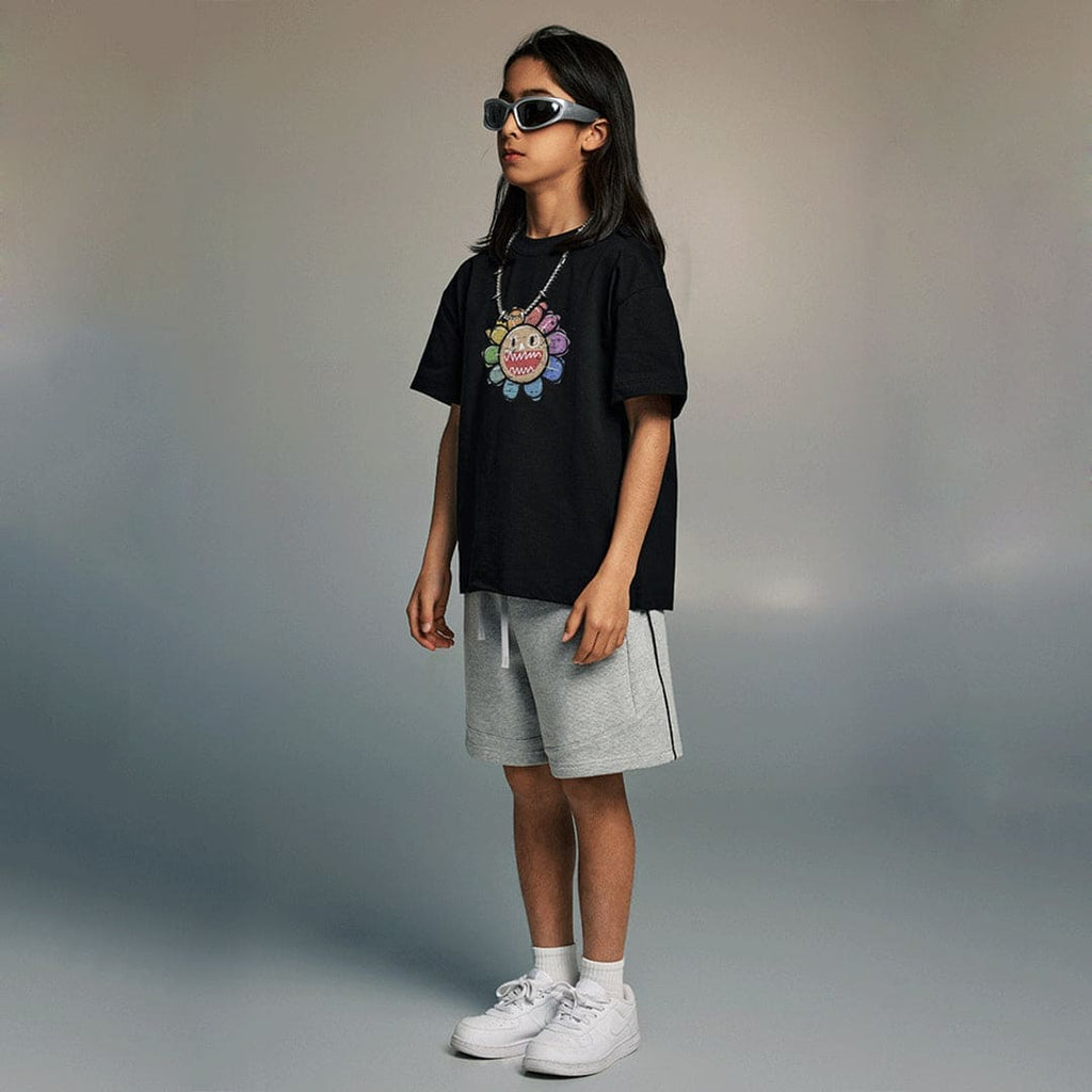 Boys Printed Oversize T-Shirt Tshirts   