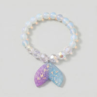 Pack Of 5 Girls Multicolour Mermaid Tail Charm Bracelet Sets Bracelet