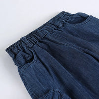 Boys Multicolour Alphanumeric Printed T-Shirt With Denim Shorts Sets 2 pc. Sets