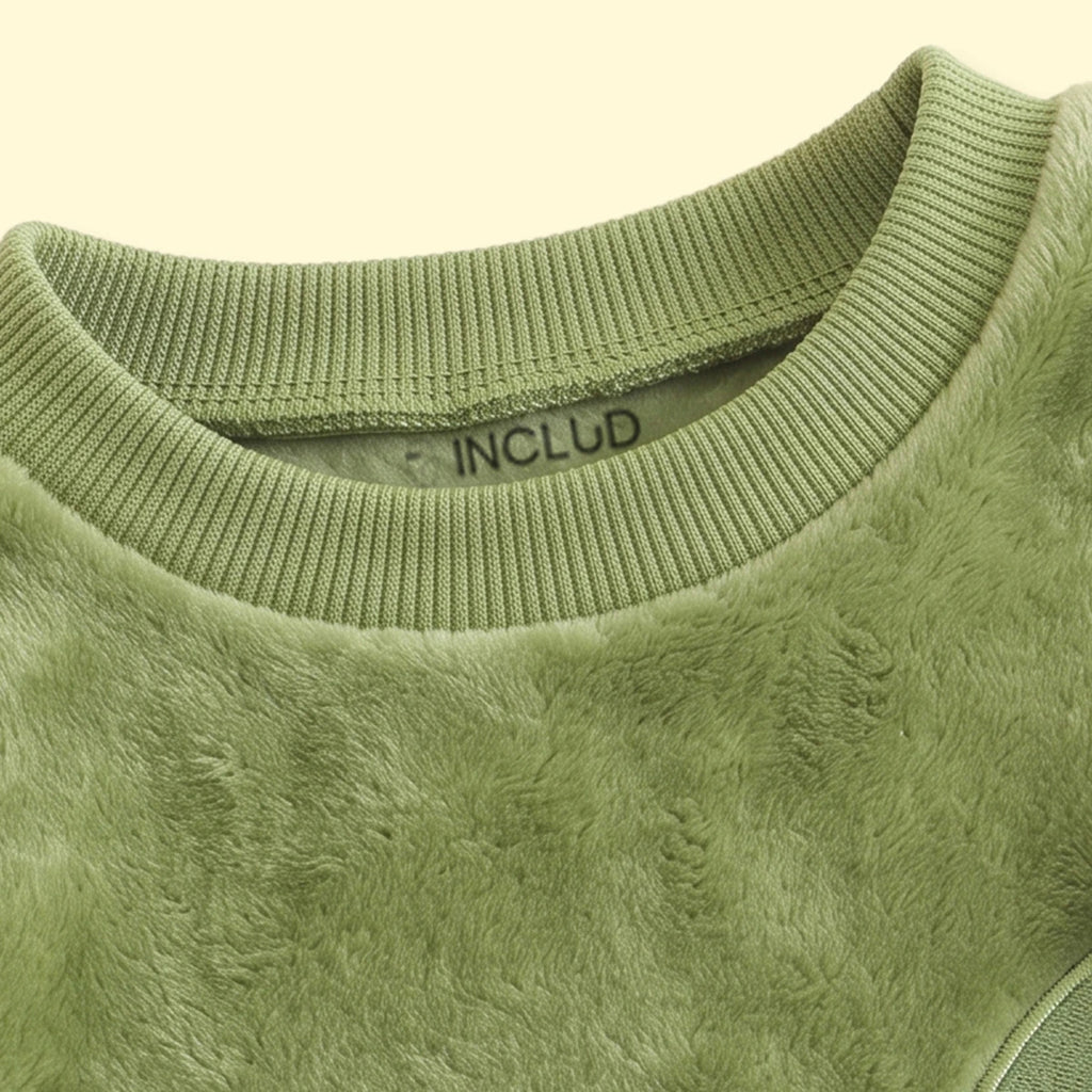 Girls Green Embroidered Sweatshirt & Pants Set 2 pc. Sets