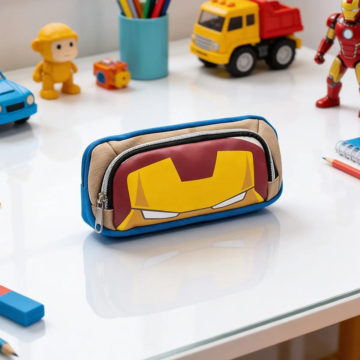 Iron Man Pencil Pouch with Zipper Trending Accessories