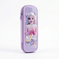 Elsa Frozen Purple Color Pencil Box for Girls Trending Accessories Purple Onesize