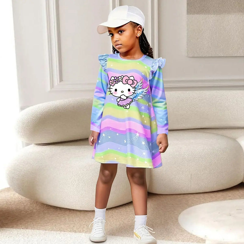 Includ Girls' A-line Winter Dress