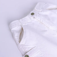 Boys Light Green Tropical Print Short Sleeve Shirt With Elasticated Shorts Sets Sets