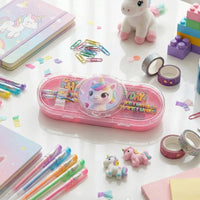 Cute Bunny Cartoon Pencil Pouch Set for Kids Hard Case Stationery Organize Trending Accessories