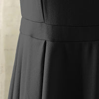 Girls Black Off Shoulder Spaghetti Strap Gown Party Dresses