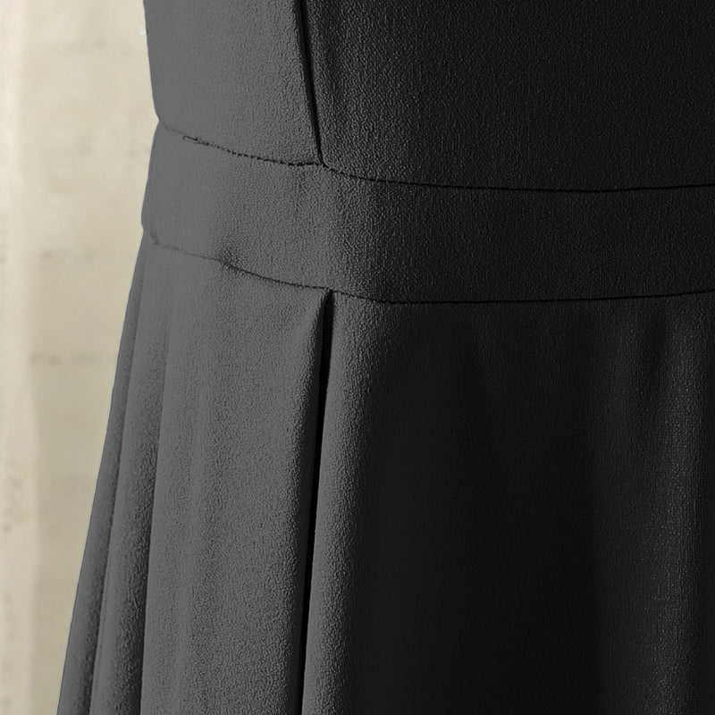 Girls Black Off Shoulder Spaghetti Strap Gown Party Dresses
