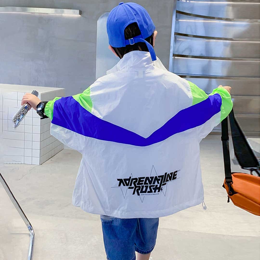Boys Long Sleeve Sun Protection Summer Jacket Coats & Jackets   