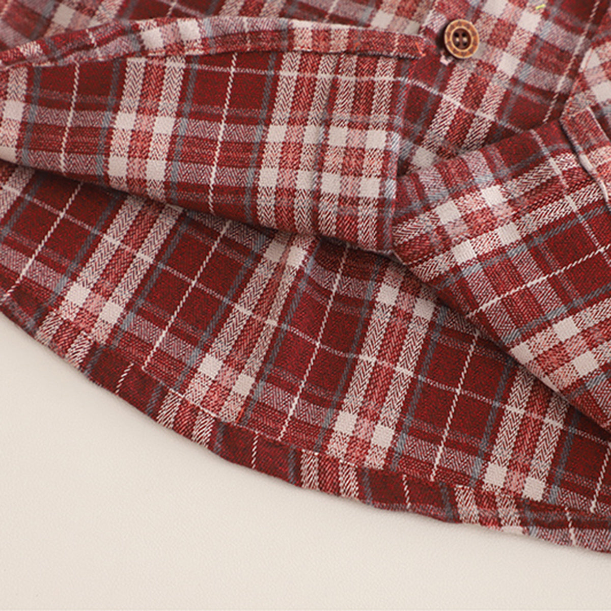 Boys Red Long Sleeve Checked Oversized Shirt With Printed T-Shirt & Elasticated Pants Set Sets