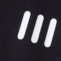 Boys Black Long-Sleeve Crewneck Sweatshirt & Elasticated Pants Sets With White Stripe 2 pc. Sets