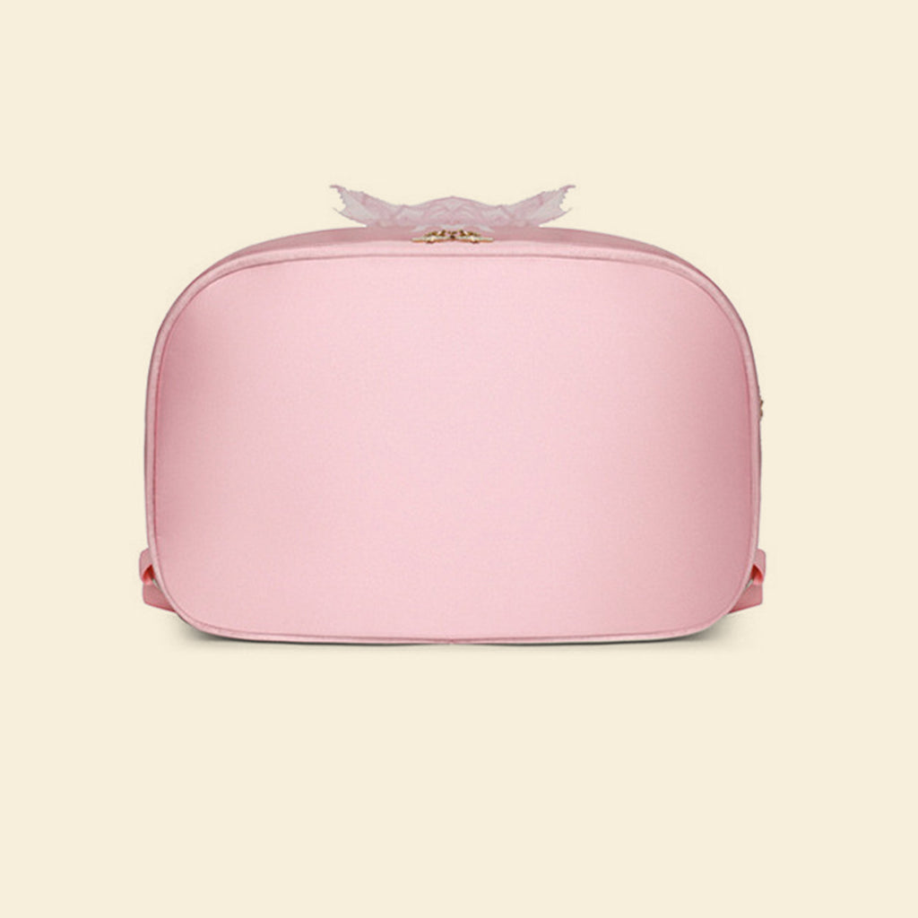 Girls Pink Ballet Motif School Backpack Trending Accessories