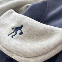 Boys Grey Regular Hooded Sweatshirt With Trouser Sets 3 pc. Sets