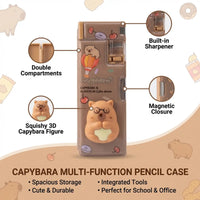 Kids Capybara Cartoon Pencil Box Trending Accessories