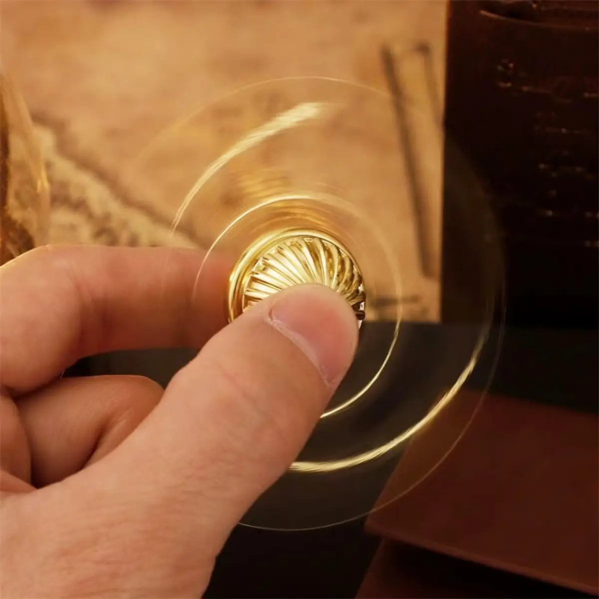 Kids Gold Golden Snitch Fidget Spinner Trending Accessories