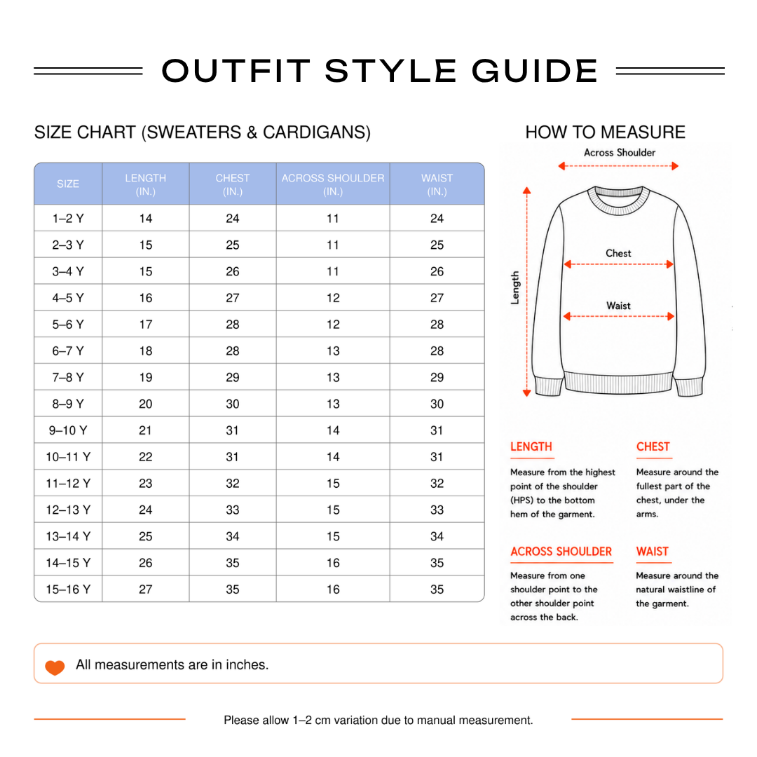 Size chart 6