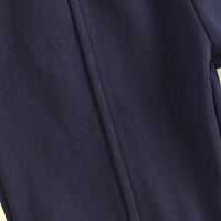 Boys Navy Blue Solid Elasticated Waist Jogger Joggers
