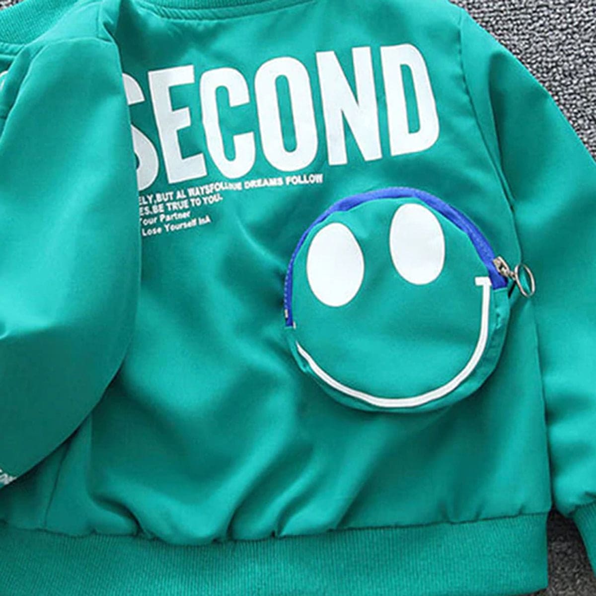 Boys Solid Bomber Jacket Coats & Jackets   