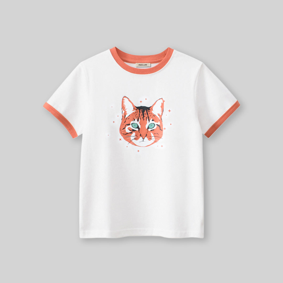 Boys Graphic Print Regular T-shirt Tshirts   