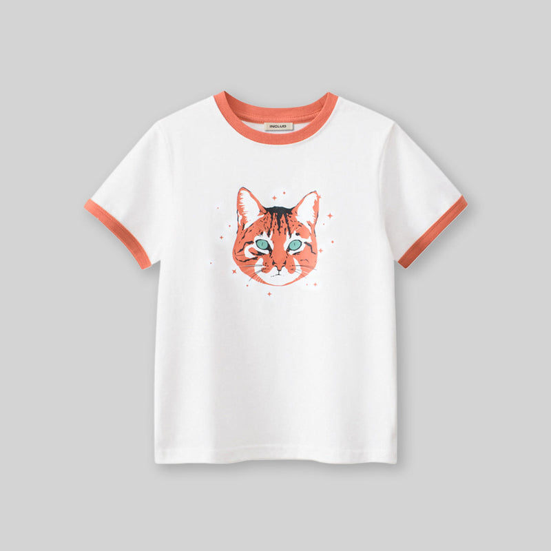 Boys Graphic Print Regular T-shirt Tshirts   
