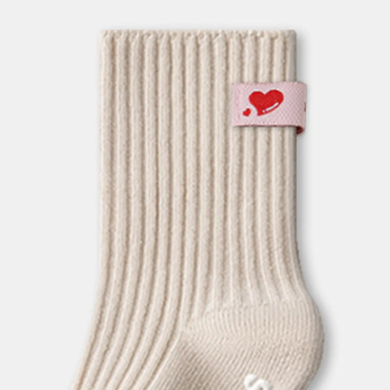 Pack of 6 Multicolour Ribbed Knit Ankle Length Socks Socks