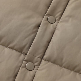 Boys Olive Green Sleeveless Puffer Jacket Coats & Jackets