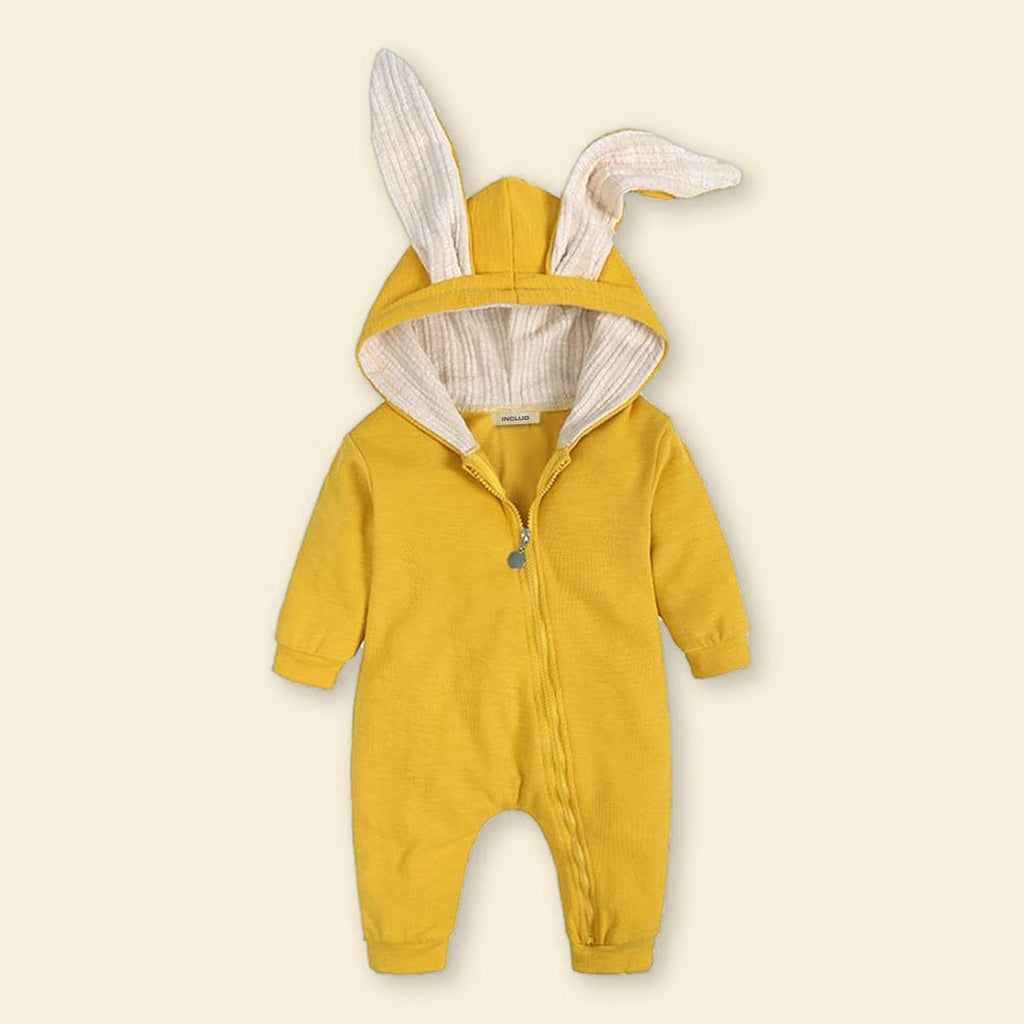 Boys Yellow Long Leg Romper Romper Yellow 9 - 12 M