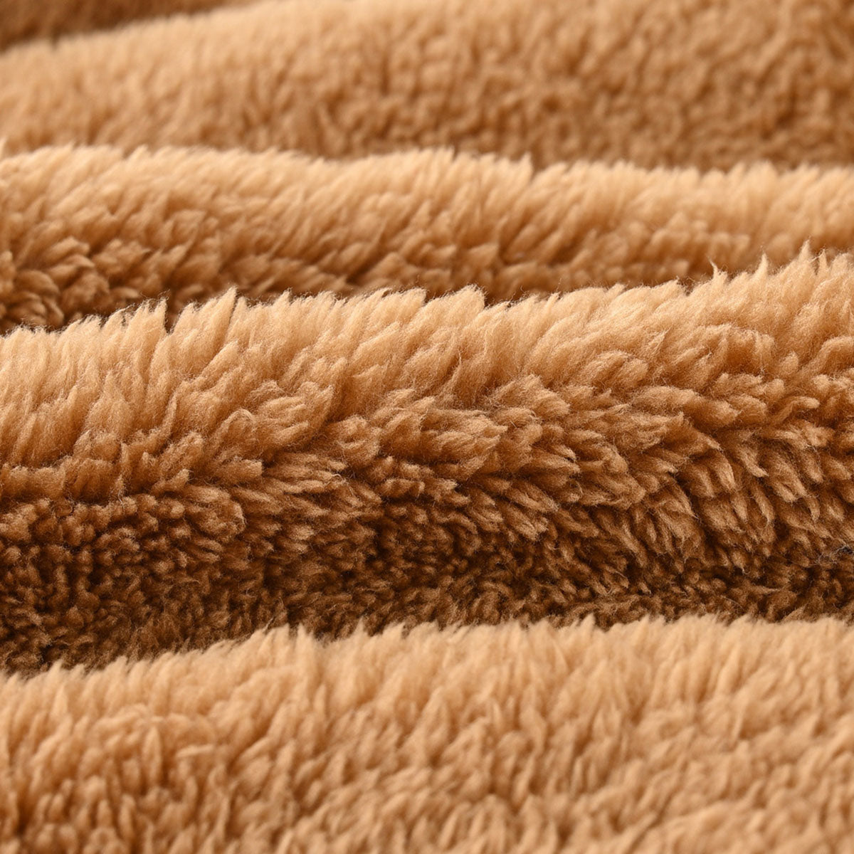 Girls Brown Fleece Front Zipper Sleeveless Winter Jacket Coats & Jackets