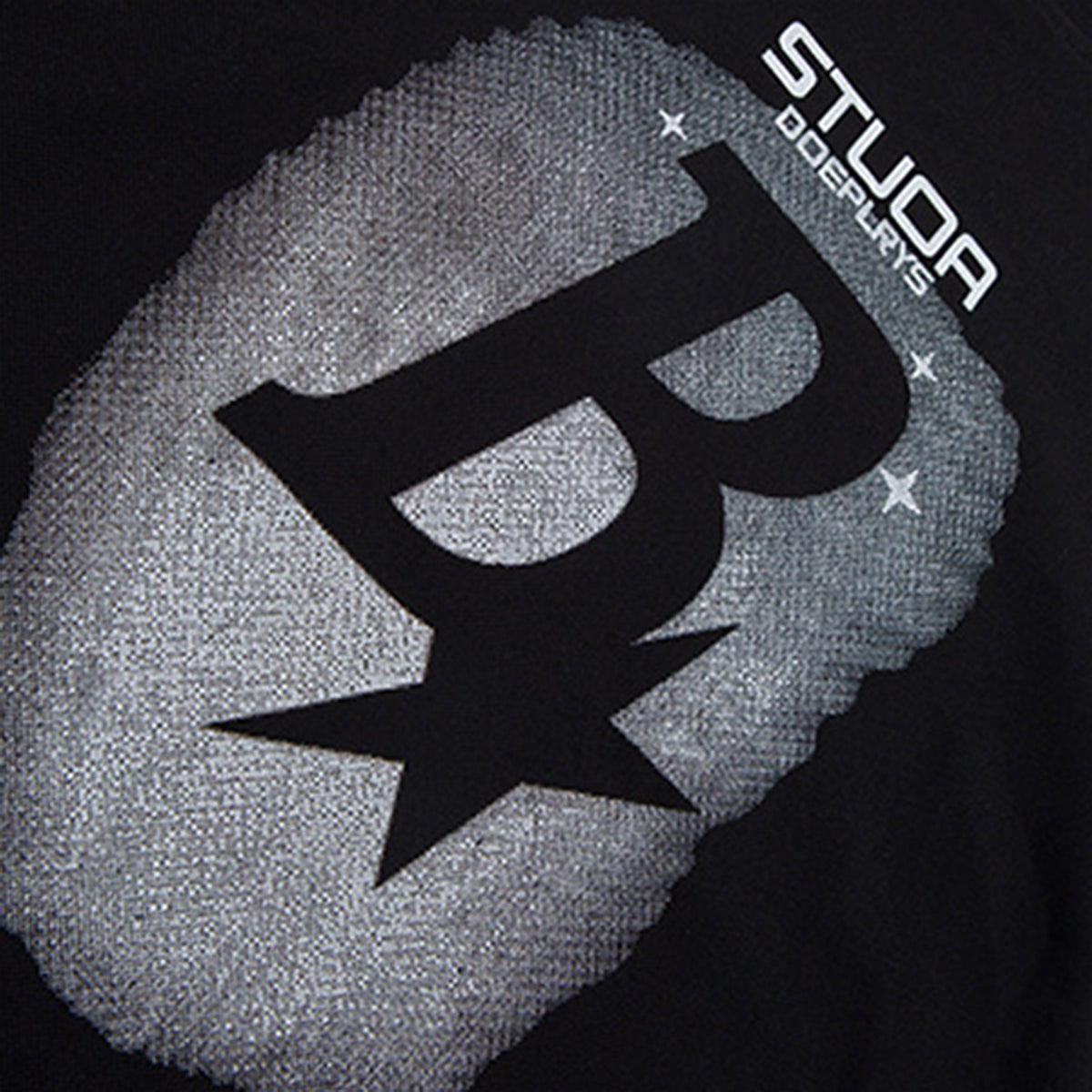 Boys Black Star Printed Summer Oversized T-Shirt With Shorts Set 2 pc. Sets