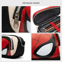 Spider Man Pencil Pouch -Kids Zipper Pencil Case for Boys Trending Accessories