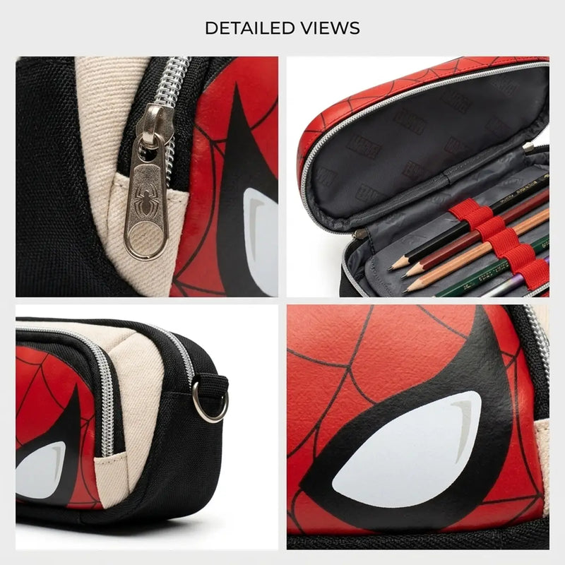 Spider Man Pencil Pouch -Kids Zipper Pencil Case for Boys Trending Accessories