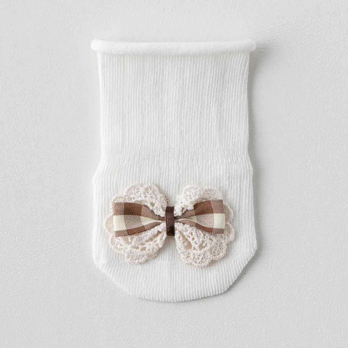 Pack of 4 Girls Multicolour Bunny And Bow Applique Calf Length Socks Socks