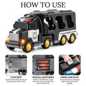 Includ Patrol Pals 5-in-1 Truck Playset Trending Accessories