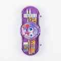 Cartoon Pencil Pouch Set for Kids Hard Case School Stationery Box Trending Accessories Purple Onesize